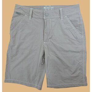 Ariat Mens AriatTEK Performance Khaki Shorts 29 Nylon Blend